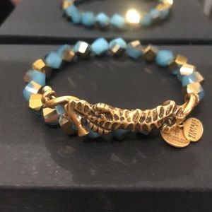Alex and Ani Seahorse wrap bracelet